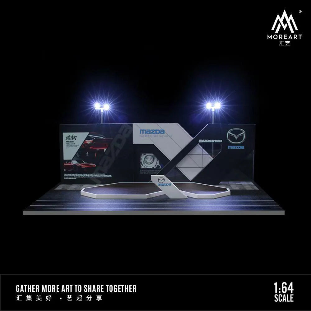 MoreArt 1:64 Stand d’exposition Mazda Auto Show – MO925203