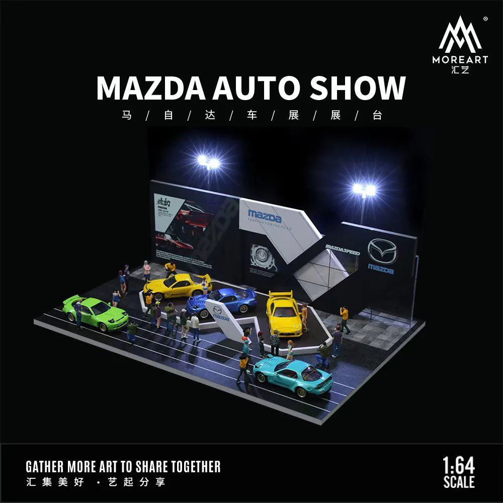 MoreArt 1:64 Stand d’exposition Mazda Auto Show – MO925203