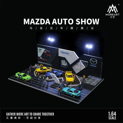 MoreArt 1:64 Stand d’exposition Mazda Auto Show – MO925203