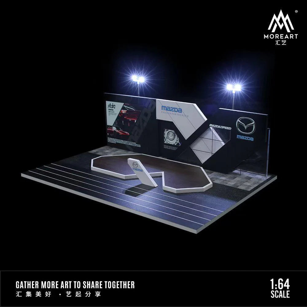 MoreArt 1:64 Stand d’exposition Mazda Auto Show – MO925203
