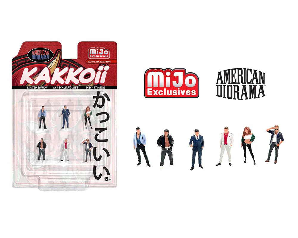 1/64 American Diorama-Figures Kakkoii