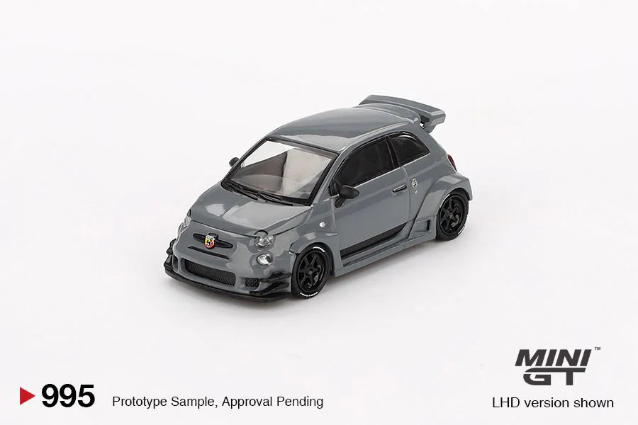 MINI GT - Abarth 595 LB-WORKS x Abas Works Grey - MGT00995
