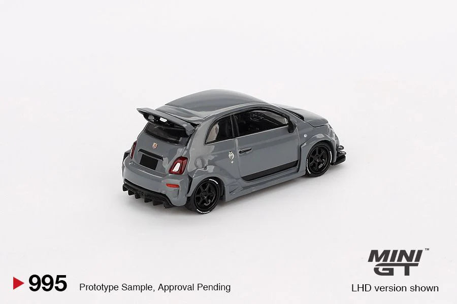 MINI GT - Abarth 595 LB-WORKS x Abas Works Grey - MGT00995