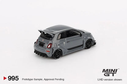 MINI GT - Abarth 595 LB-WORKS x Abas Works Grey - MGT00995