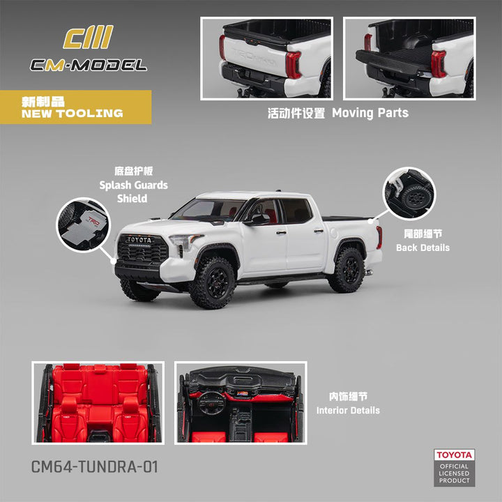 (PRE-ORDER 2025) Toyota Tundra (White)