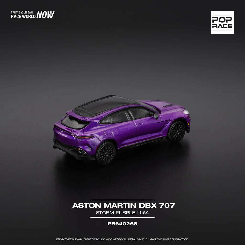POPRACE 1:64 - Aston-Martin DBX 707 - "Storm Purple" - PR640268