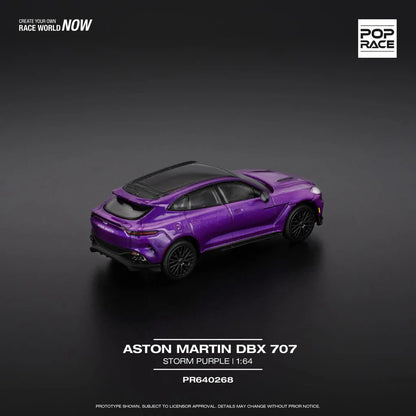 POPRACE 1:64 - Aston-Martin DBX 707 - "Storm Purple" - PR640268