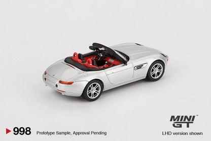 MINI GT-BMW Z8 Silver MGT00998-BL