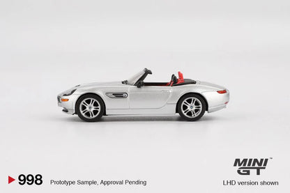 MINI GT-BMW Z8 Silver MGT00998-BL