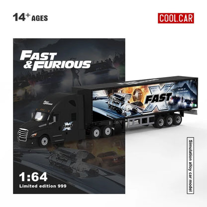 CoolCar 1/64 - Freightliner Fast &amp; Furious Fast X Special Transport Truck  CC800115