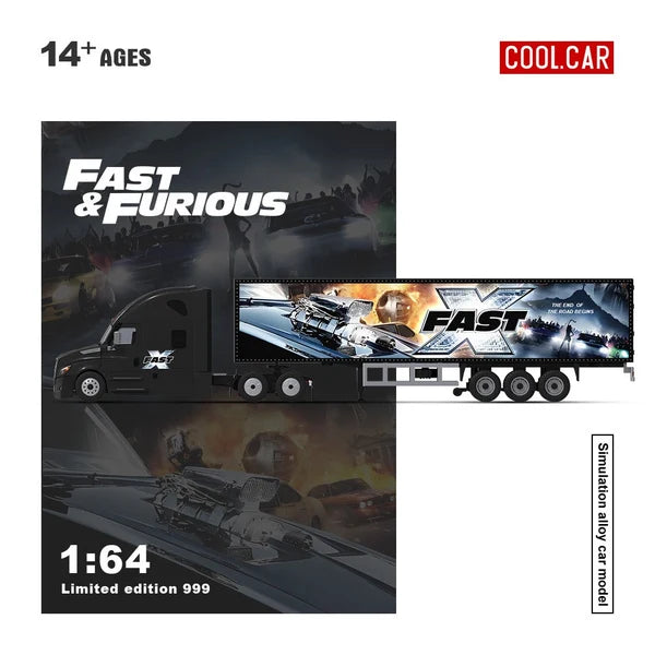 CoolCar 1/64 - Freightliner Fast &amp; Furious Fast X Special Transport Truck  CC800115