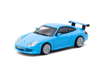 TARMAC WORKS GLOBAL64 1/64-Porsche 911 GT3 (type 996) Light Blue T64G-069-BL