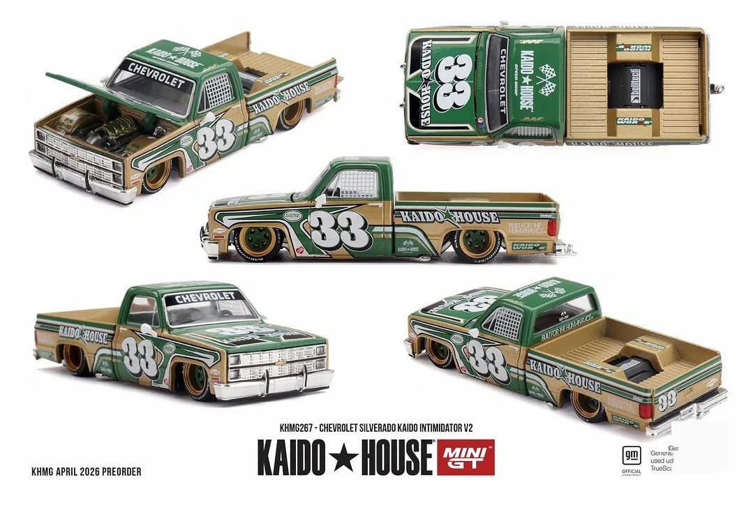 (PRE-ORDER 2026) Kaido House x Mini GT-Chevrolet Silverado Initimadator V2 KHMG267