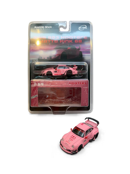 MODELMODEL 1:64 RWB 993 Hooters Matte Pink 