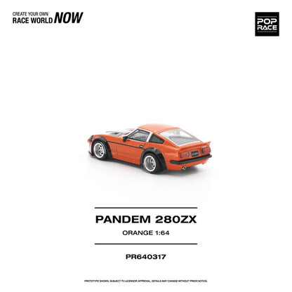 (PRE-ORDER 2026) POPRACE 1:64 PANDEM 280ZX Orange PR640317