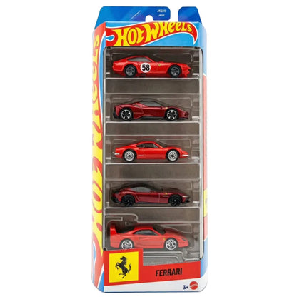 PRE-ORDER 2026) Hot Wheels Mainline 1:64 5 Pack Ferrari 2026