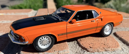1969 Mustang Mach 1, Madagascar Orange
