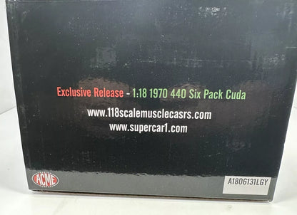 1970 Plymouth Cuda 440-6, Coupe (Limitée à 240 unités seulement-Limited to 240 units only)