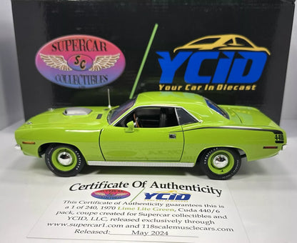 1970 Plymouth Cuda 440-6, Coupe (Limitée à 240 unités seulement-Limited to 240 units only)