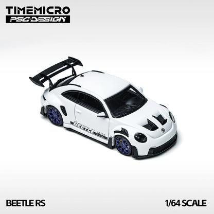 TimeMicro &amp; PSC DESIGN 1:64- Volkswagen Beetle-Concept White TM647901