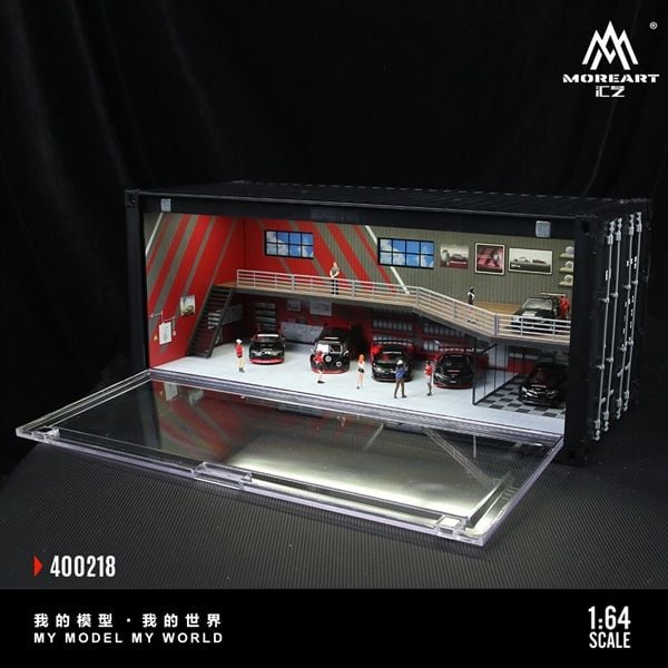 MoreArt 1/64 -Container series Lighting version scene simulation model - MO400218
