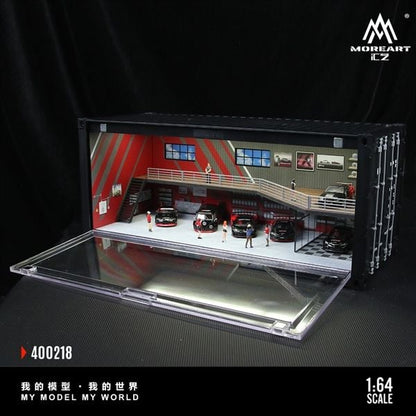MoreArt 1/64 -Container series Lighting version scene simulation model - MO400218