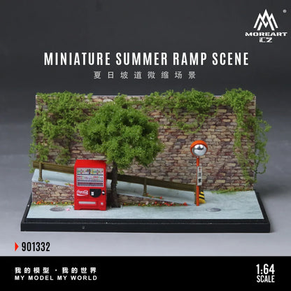Miniature Summer Ramp Scene – MoreArt 1:64 MO901332