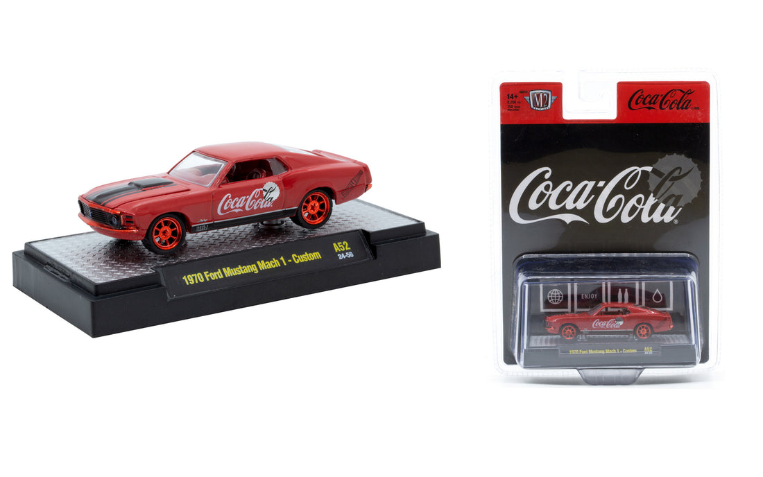 CHASE CARS- Coca-Cola - 1970 Ford Mustang Mach 1 Custom