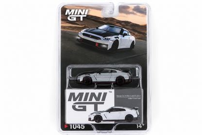 CHASE CAR Mini GT Nissan GT-R Nismo (R35) 2024 – Brilliant White Pearl (MGT01045-BLC-CHASE)