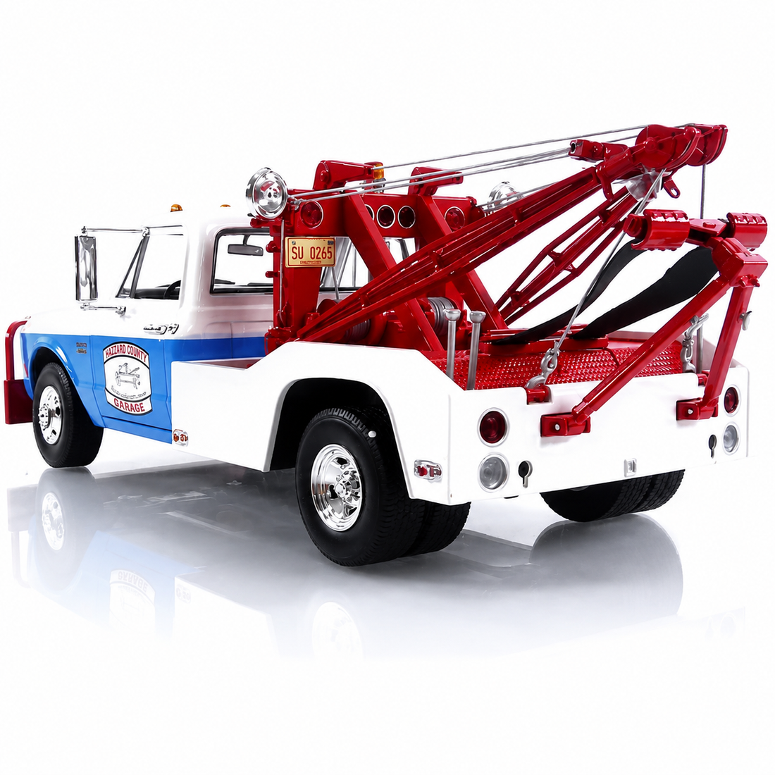 Hazzard County Garage 1969 Chevrolet C-30 Dually Wrecker GreenLight 1:18 – GL13622