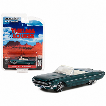 1966 Ford Thunderbird Convertible – Thelma &amp; Louise 1991 – GreenLight 1:64 – GL44940-E