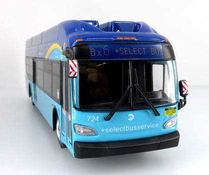 New Flyer Xcelsior XN40 Transit Bus MTA NYC Transit Select Bus (1/64 Scale)