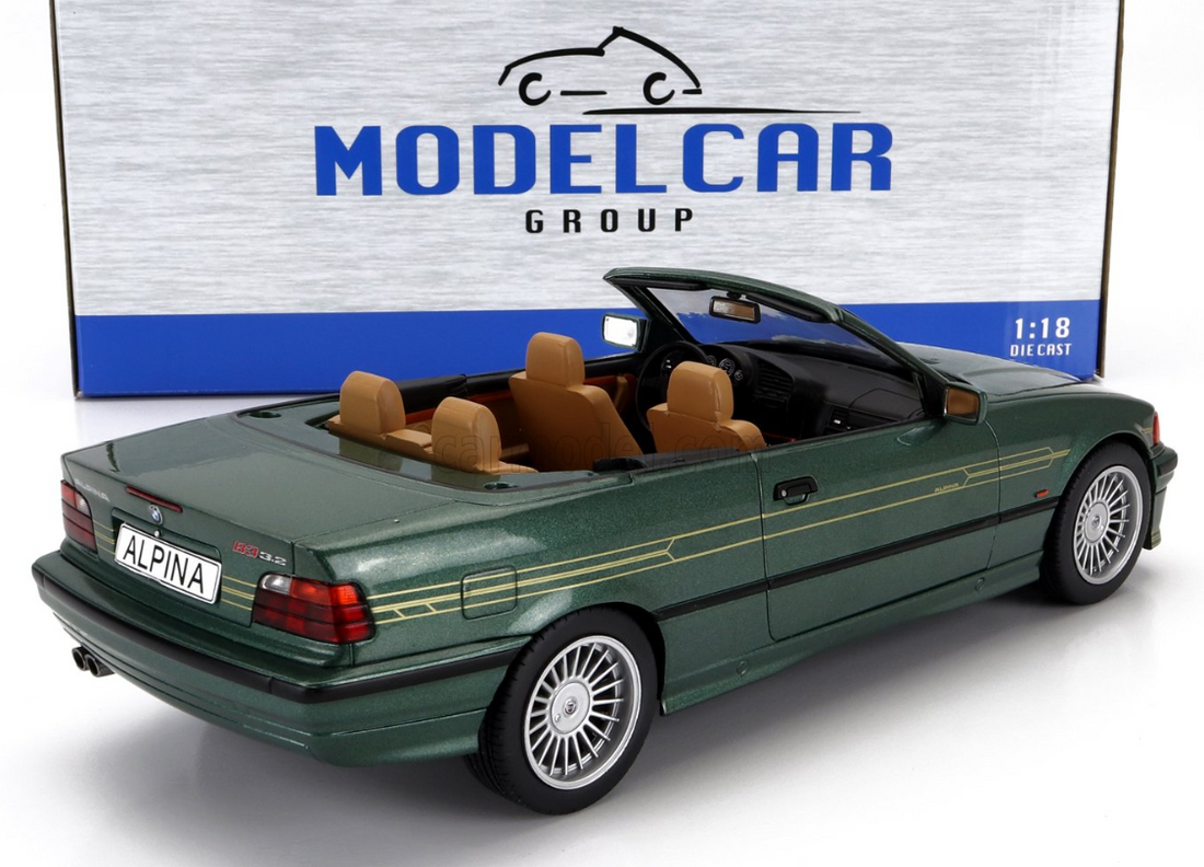 MCG 1/18"-BMW (E36) Alpina B3 3.2 Cabriolet 1996 — Vert MCG18321