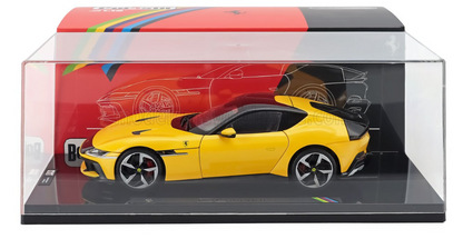 POLISTIL - 1/18 - FERRARI - 12CILINDRI 2024 - WITH SHOWCASE - NUMBERED ONE BY ONE - ROSSO IMOLA - RED MET (Copy)