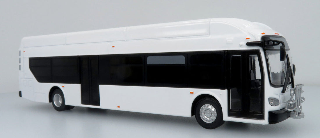 New Flyer Xcelsior XN40 Transit Bus Blank/White (1/64 Scale)