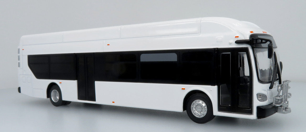 New Flyer Xcelsior XN40 Transit Bus Blank/White (1/64 Scale)