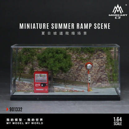Miniature Summer Ramp Scene – MoreArt 1:64 MO901332