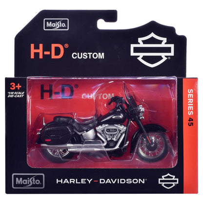 2024 Harley-Davidson Heritage Classic – Noir – Maisto 1:18 Series 45 – 31360-45-D