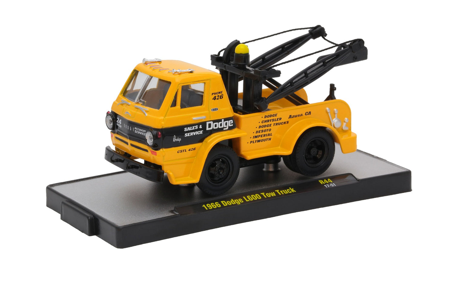 1966 Dodge L600 Tow Truck (M2 Machines-Auto Trucks Release 44)