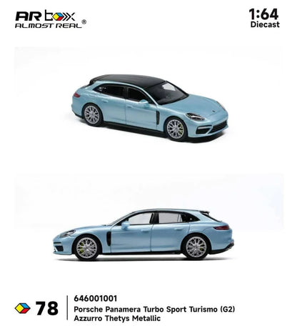 (PRE-ORDER 2027) Almost Real 1:64 Porsche Panamera Turbo Sport Turismo (G2) 