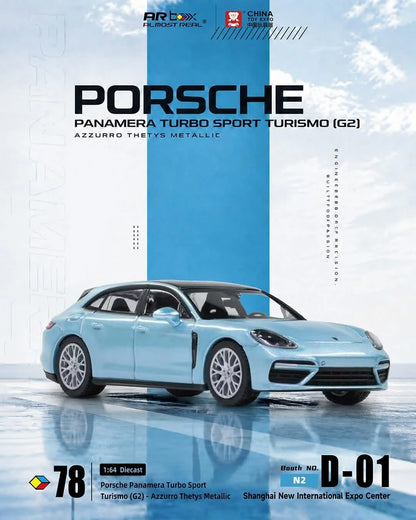(PRE-ORDER 2027) Almost Real 1:64 Porsche Panamera Turbo Sport Turismo (G2) 
