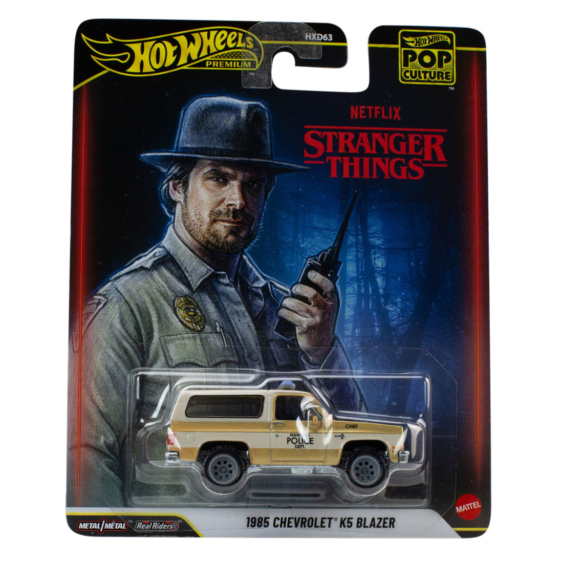 Hot Wheels Stranger Things 1985 Chevrolet Blazer Pop Culture S Case 1:64 JHW86