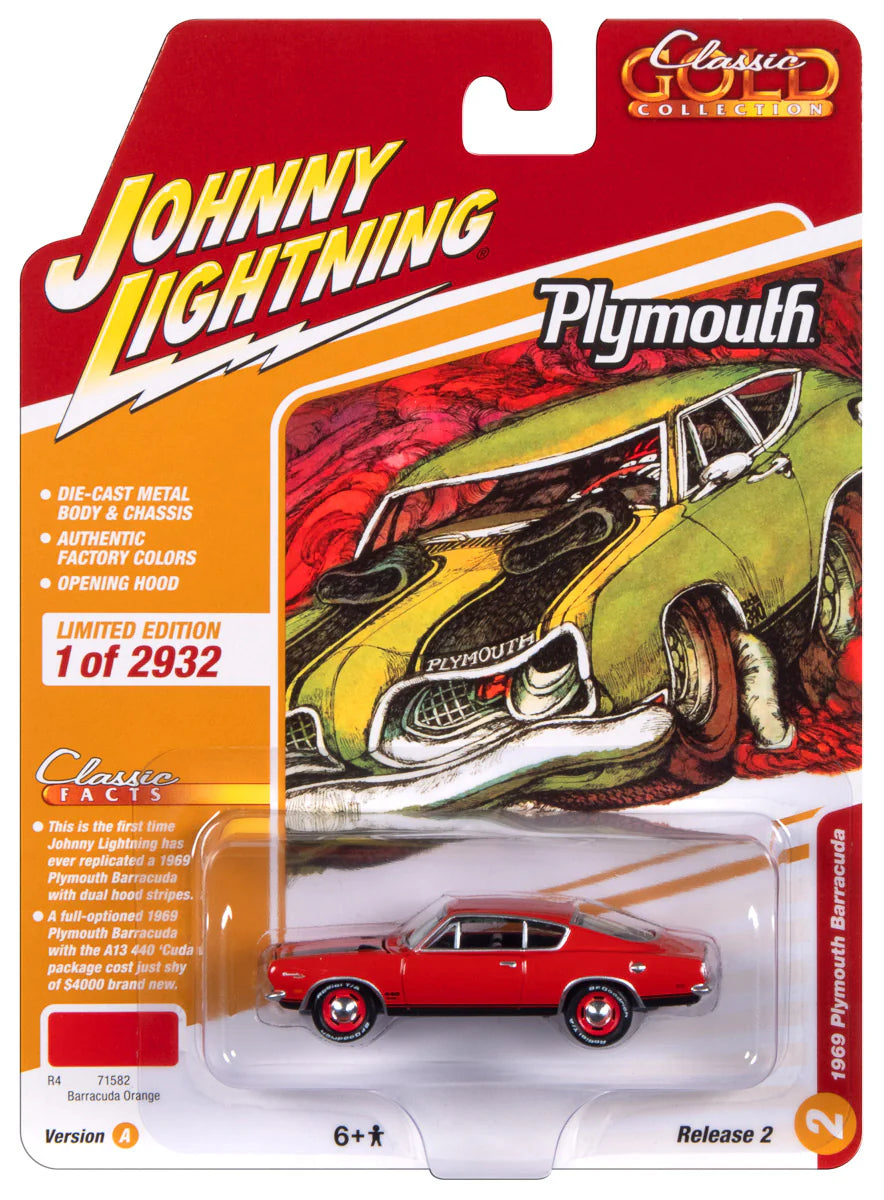 1969 Plymouth Barracuda (Barracuda Orange)
