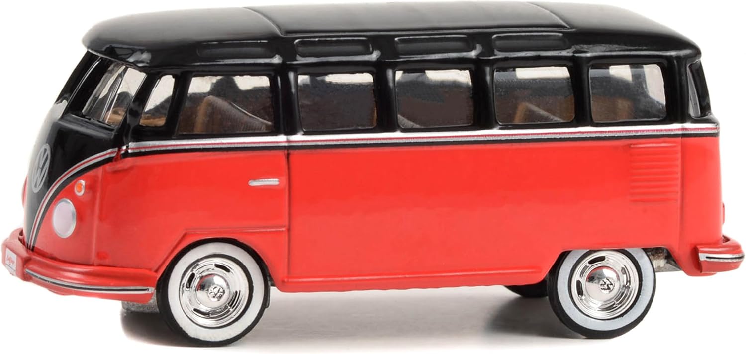 1956 23-Window Microbus - Red and Black with Tan Interior