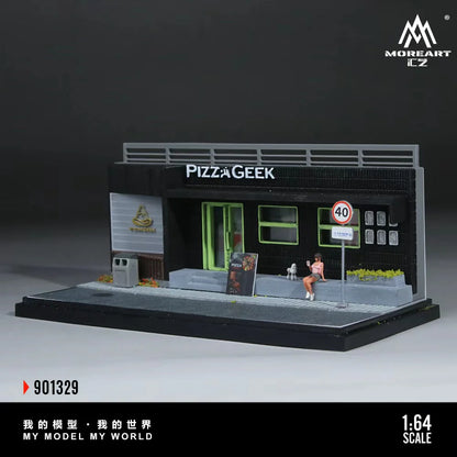 MoreArt Scène de Pizzeria 1:64 MO901329