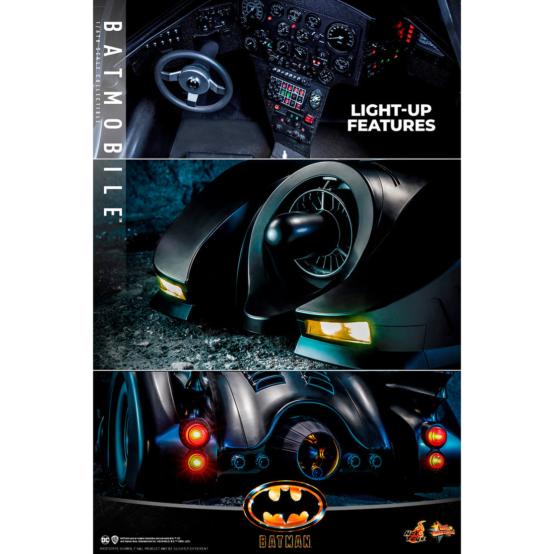 DC Batmobile 1989 1:6 Scale Figure Accessory (Batman)