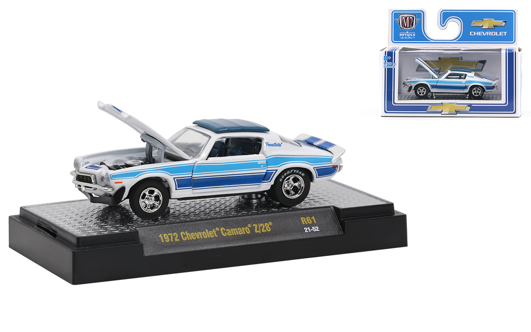 1972 Chevrolet Camaro Z/28 – M2 Machines Detroit Muscle Release 61 (32600-61F)