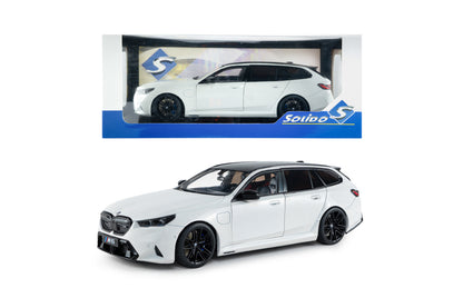 2025 BMW M5 Touring Alpine White Solid – Solido 1:18 – S1814802