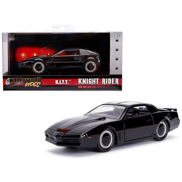 Jada 1:32 1982 Pontiac Firebird KITT – Noir – Knight Rider – Hollywood Rides – JD99799