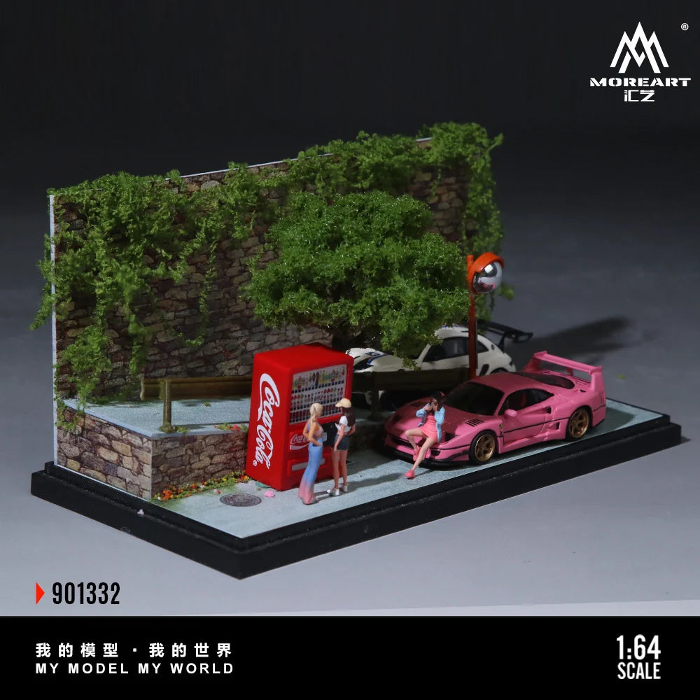 Miniature Summer Ramp Scene – MoreArt 1:64 MO901332